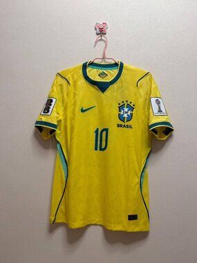 Yellow #10 Soccer Fan Shirt 2026 Edition Size M NWOT